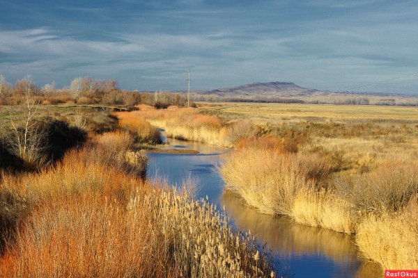 Река Урал осень Беляевский район