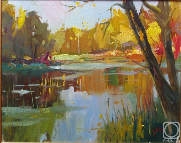 Осенний пейзаж Этюд