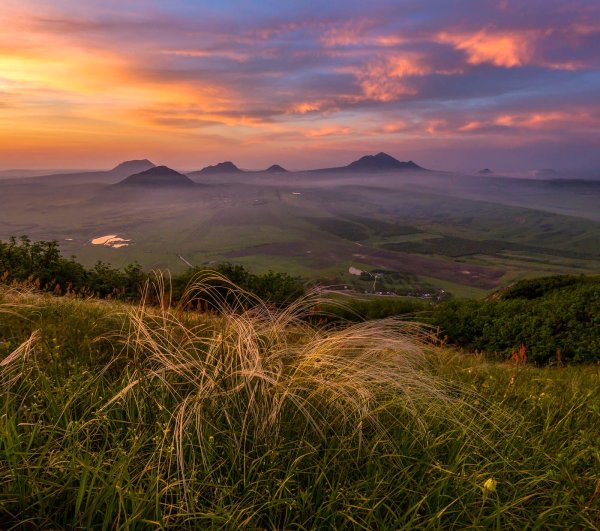 Федор Лашков ковыль степь горы