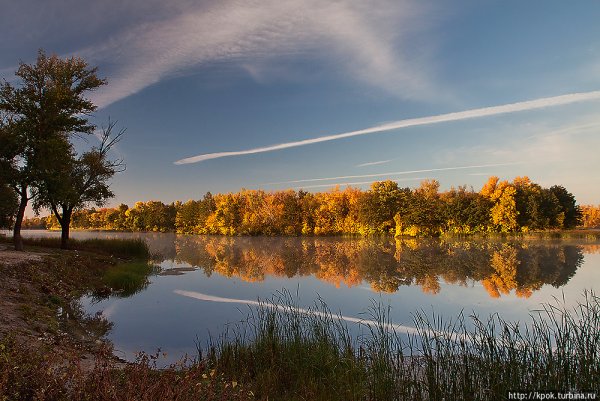 Река Хопер осенью