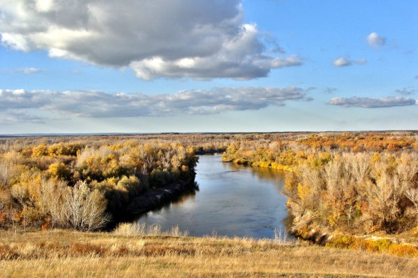 Благовещенск набережная осень