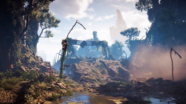 Horizon Zero Dawn Ruins 4к