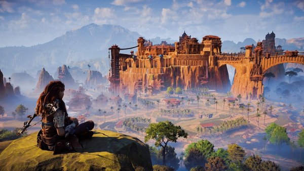 Horizon Zero Dawn природа