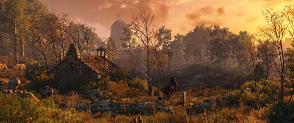 Horizon Zero Dawn пейзажи 4к