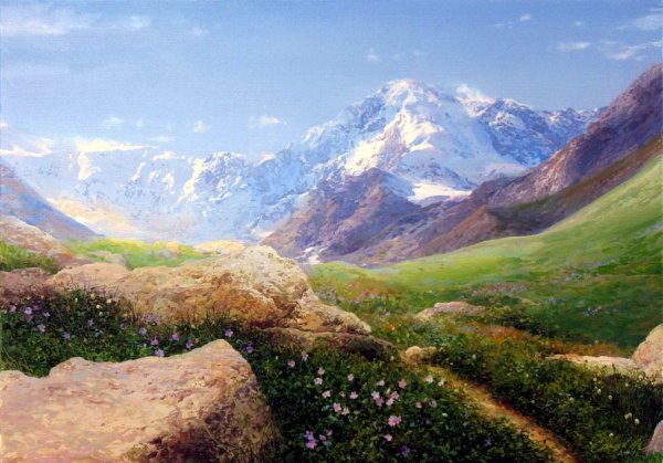 Айдемир Саидов горы