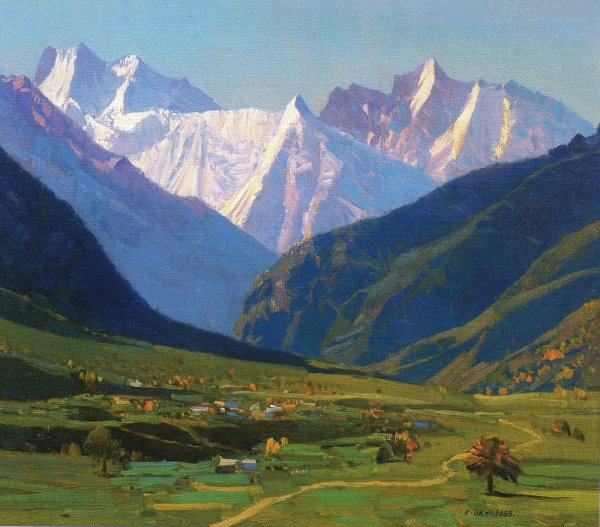 Горы Кавказа 4к