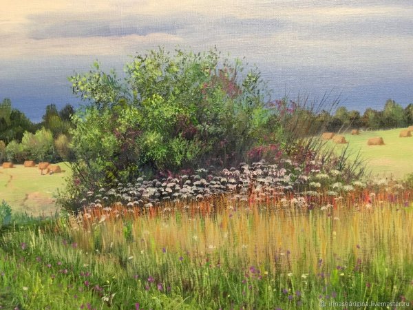 Шарыгина Ирина травы луговые, Сенокосная пора