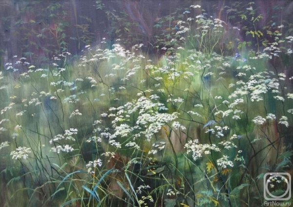 Художник Ирина Сергеева-Липеровская травы