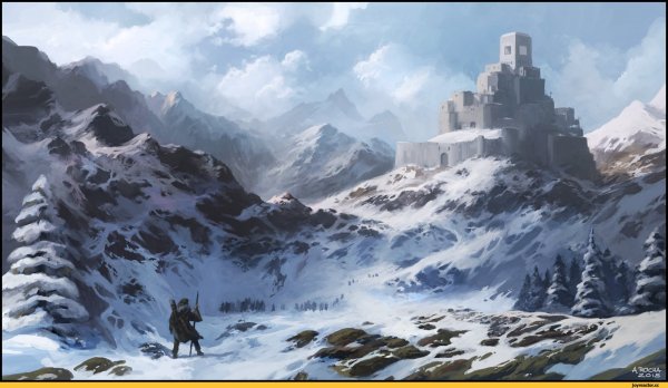 Горы ДНД арт