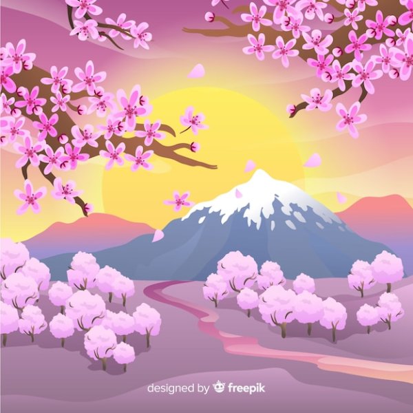 Пейзаж вектор