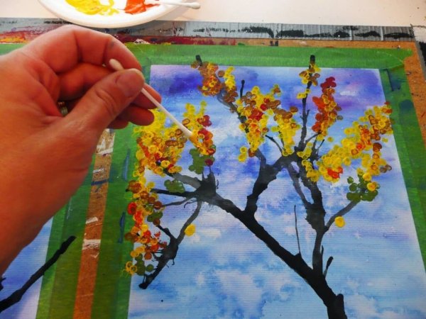 Пуантилизм Левитан