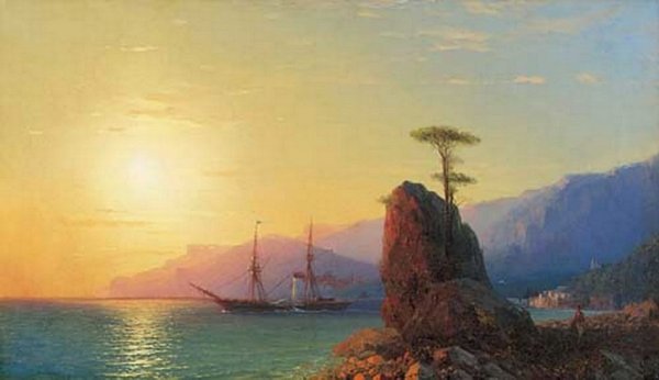 Иван Константинович Айвазовский. Крым. Закат