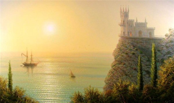 Ялта Ласточкино гнездо Айвазовский