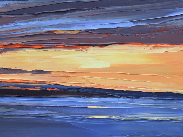 Пейзаж акрилом