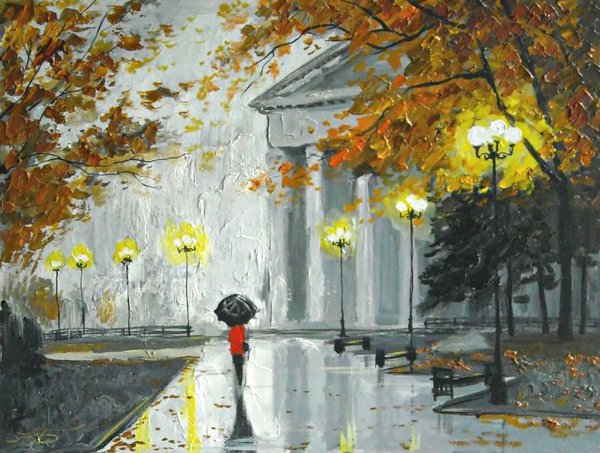 Осень дождь