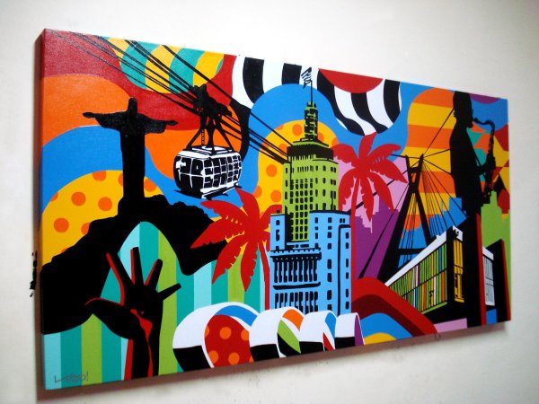 Ричард Смит поп-арт картины