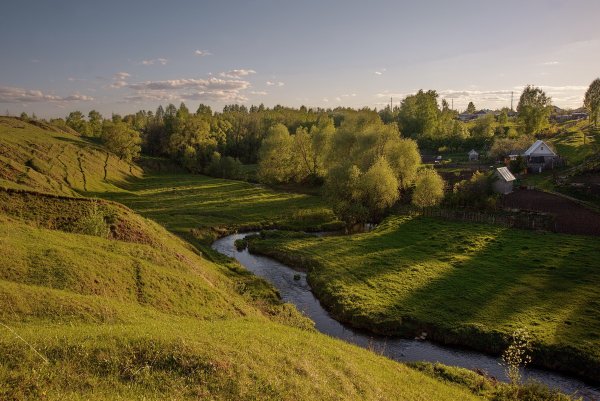Пейзажи средней полосы России