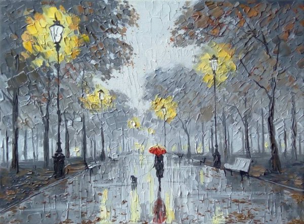 Художник дождя Джефф Роуланд