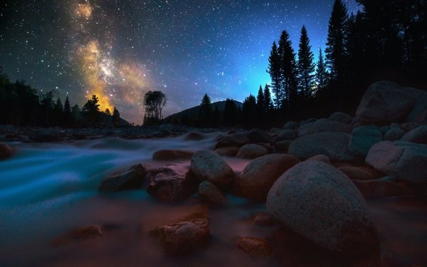 Восхитительные ночные пейзажи