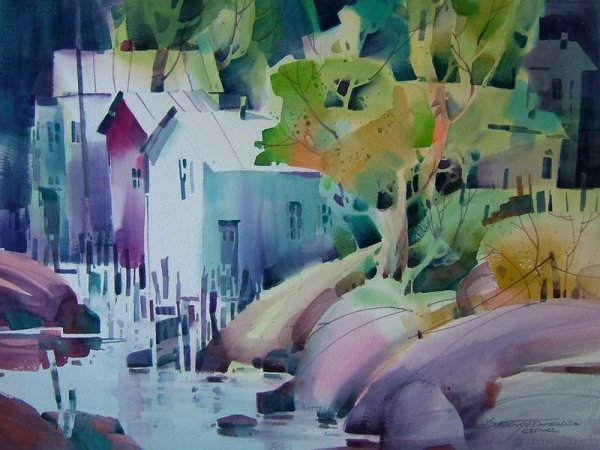 Вилфред Ланг картины маслом