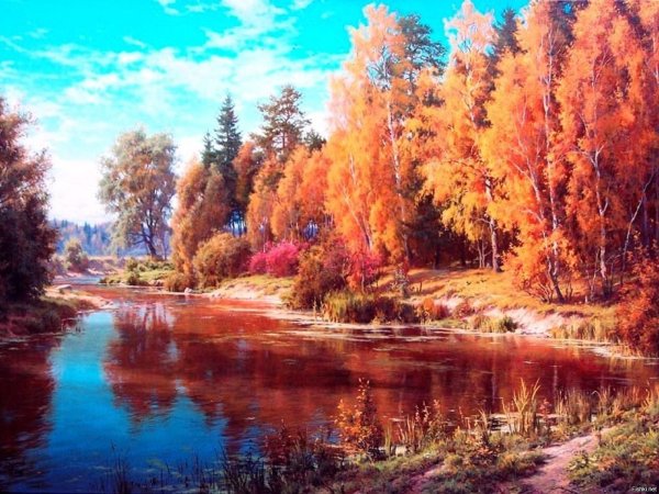 Пейзажи художника Басова Сергея