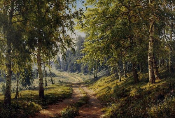 Художник пейзажист Басов Сергей