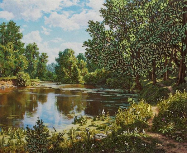 Сергей Басов русский художник-пейзажист