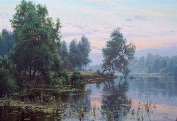 Художник пейзажист Басов Сергей