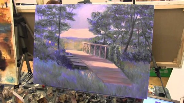 Картины пейзажи Воевудская Дарья