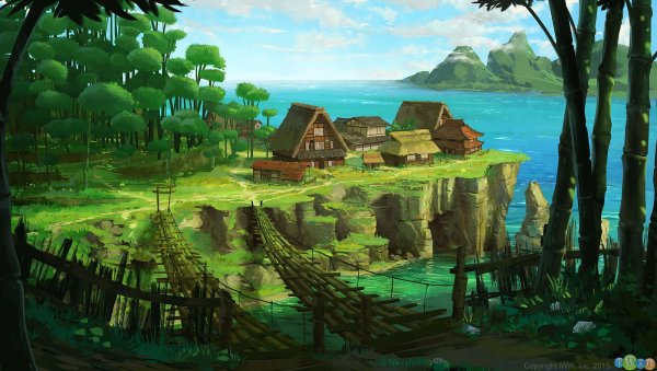 Пейзаж в компьютерной графике