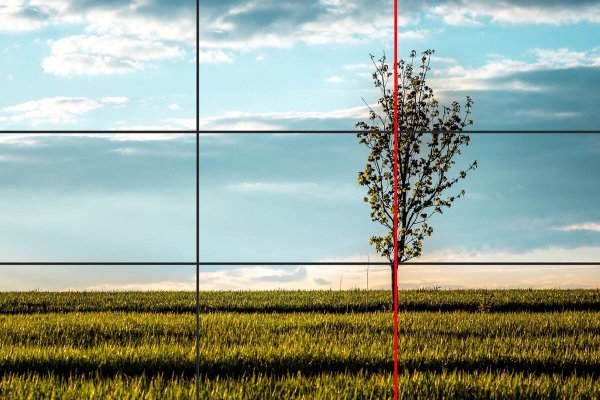 Линии третей в композиции