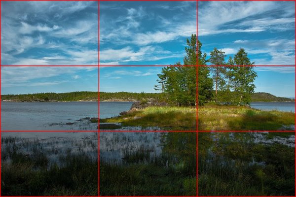 Золотое сечение пейзаж