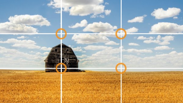 Правило третей в композиции