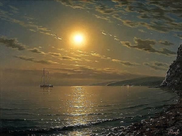 Алексей Адамов морские пейзажи