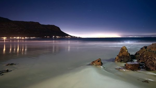 Ночной пляж