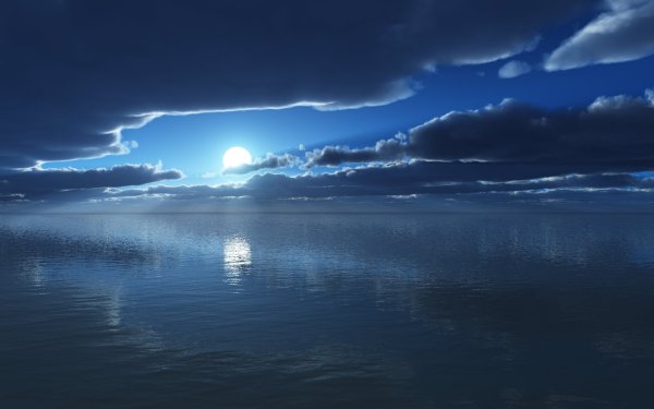 Ночь в море