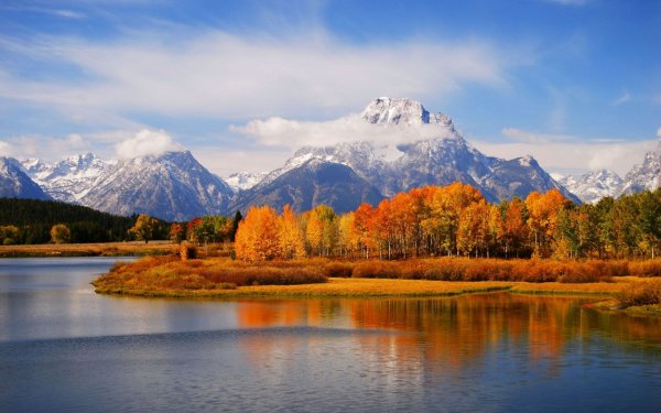 Озеро Гранд Титон