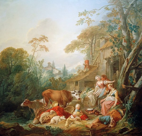 Франсуа Буше (François Boucher, 1703 - 1770) - Фра