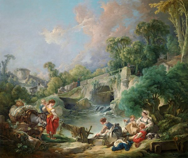 Франсуа Буше (François Boucher, 1703 - 1770) - Фра