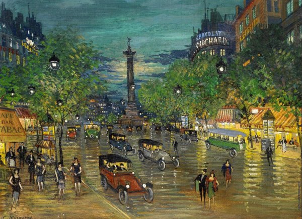 Константин Алексеевич Коровин Париж