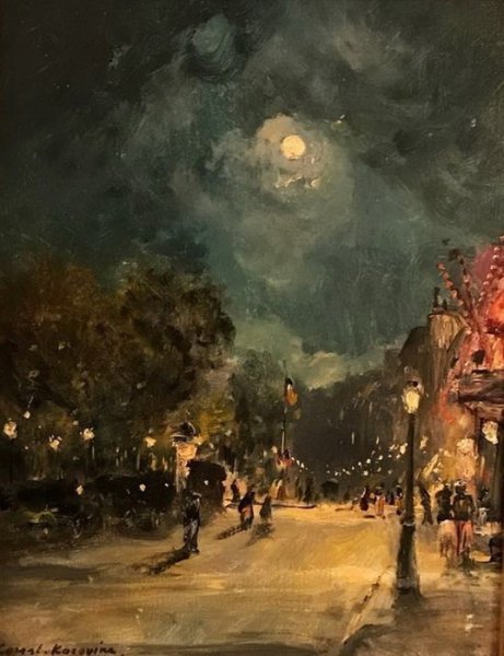 Константин Коровин ночь
