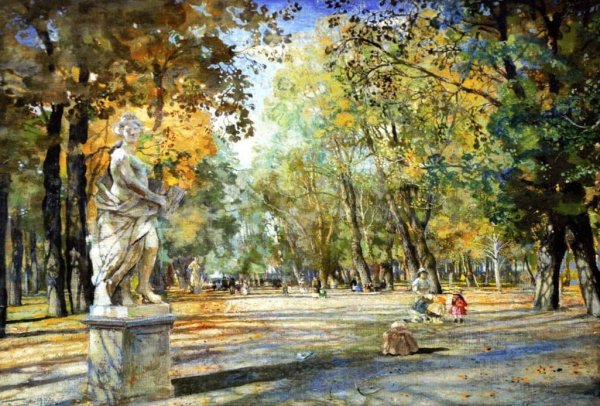 Бродский Исаак Израилевич летний сад