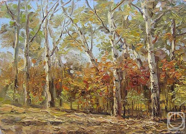 Картина Исаака Бродского опавшие листья