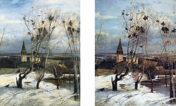 Алексей Кондратьевич Саврасов Грачи прилетели