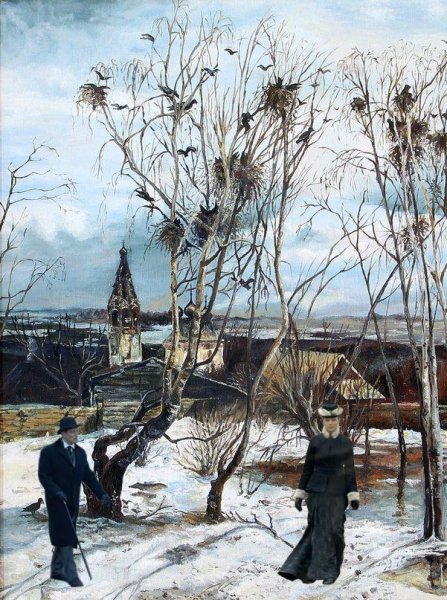 Саврасов Грачи прилетели