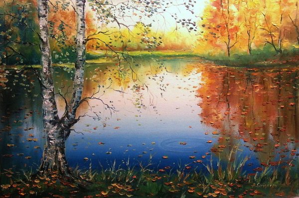 Игорь Медведев художник картины пейзажи