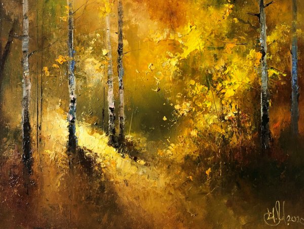 Луис Гарсия осенний пейзаж