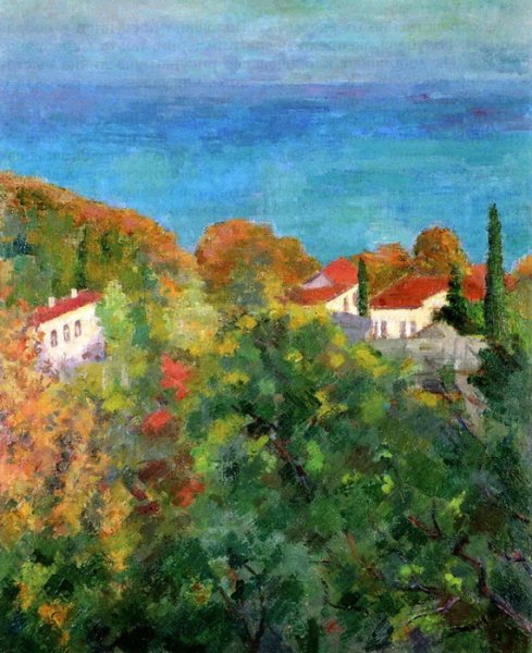 Крым. Пирамидальный Тополь Роберт Рафаилович Фальк