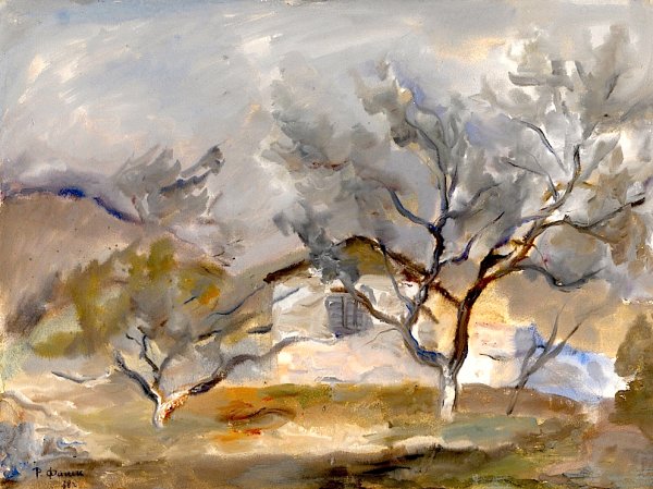 Роберт Фальк Крымский пейзаж