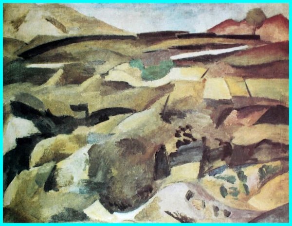 Роберт Фальк пейзаж Старая Руза